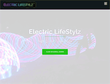 Tablet Screenshot of electriclifestylz.com